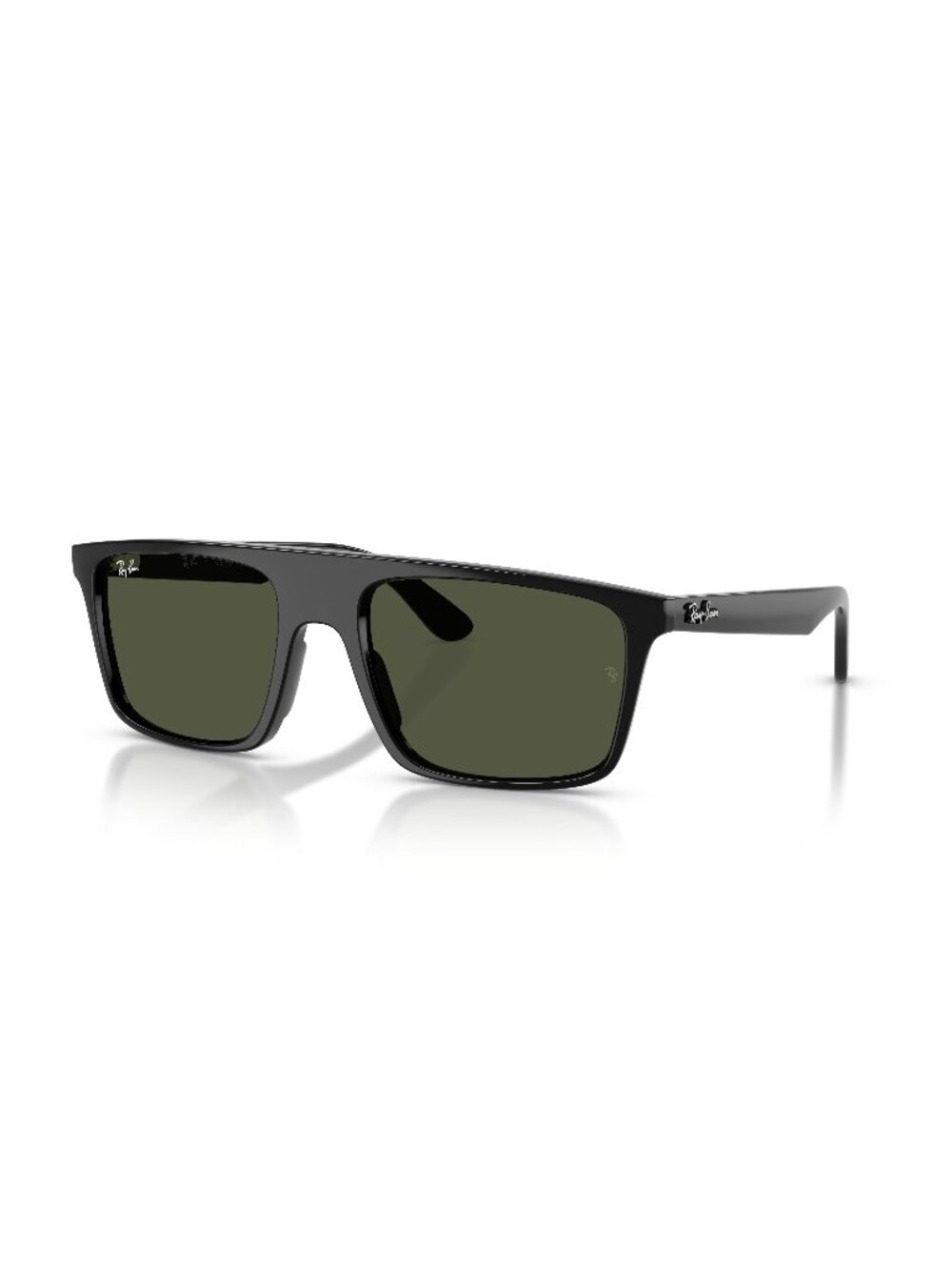 New Ray-Ban Unisex Sunglasses Black Green Lens Acetate Frame Ray Ban RB2222 901
